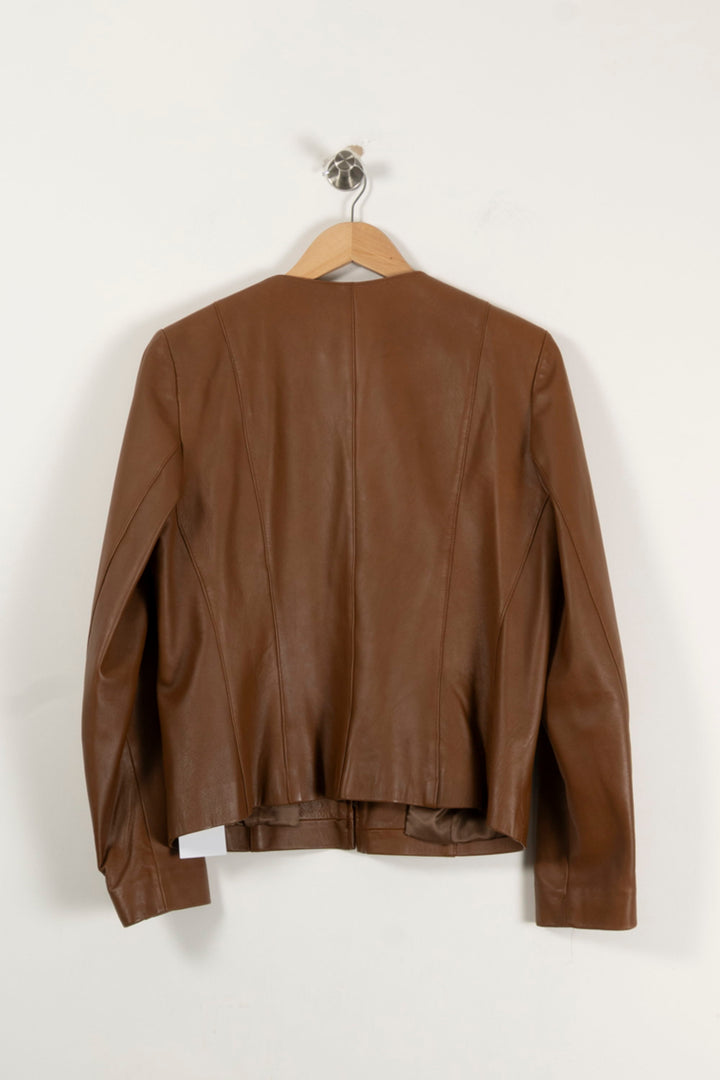 Blouson Marron - Taille XXL/44 de la marque Gerard Darel | PARAD94334 - Vendu par Paradigme - Image 4