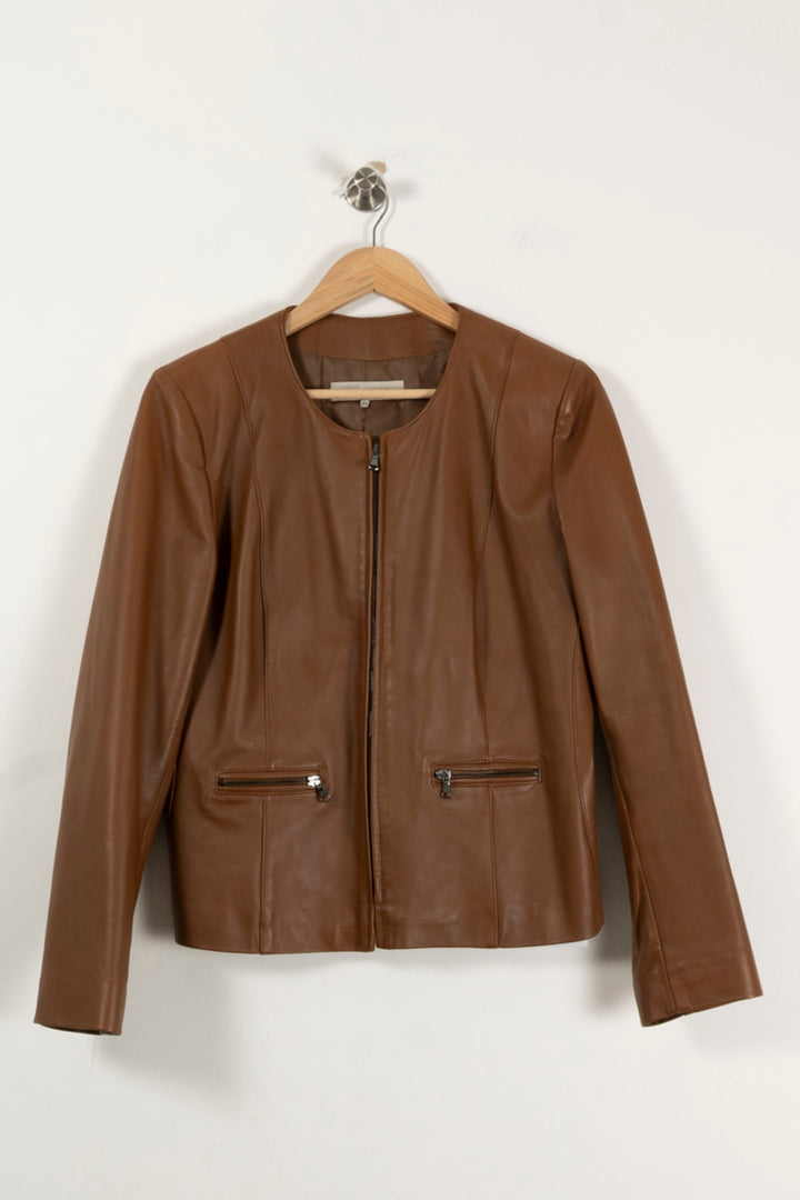 Blouson Marron - Taille XXL/44 de la marque Gerard Darel | PARAD94334 - Vendu par Paradigme - Image 2