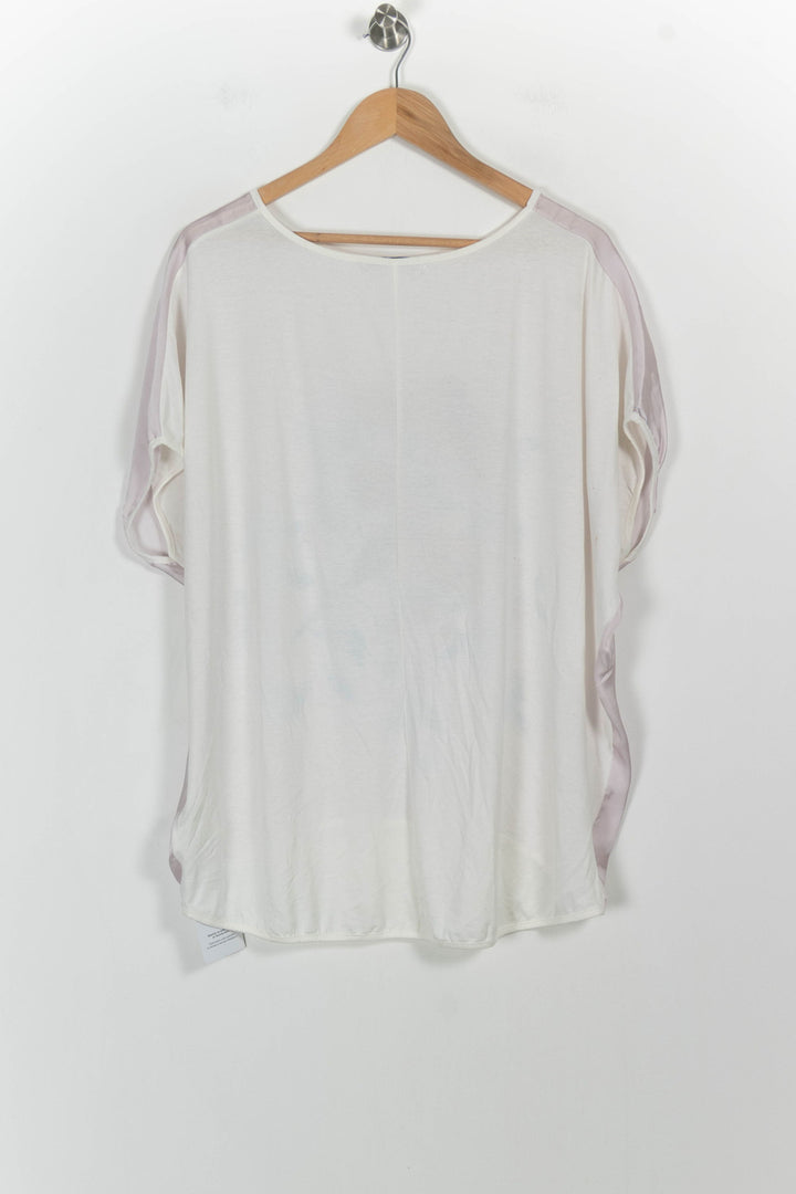 Blouse Rose et Bleu - Taille XL/42 de la marque La Fée Maraboutée | PARAD94345 - Vendu par Paradigme - Image 4