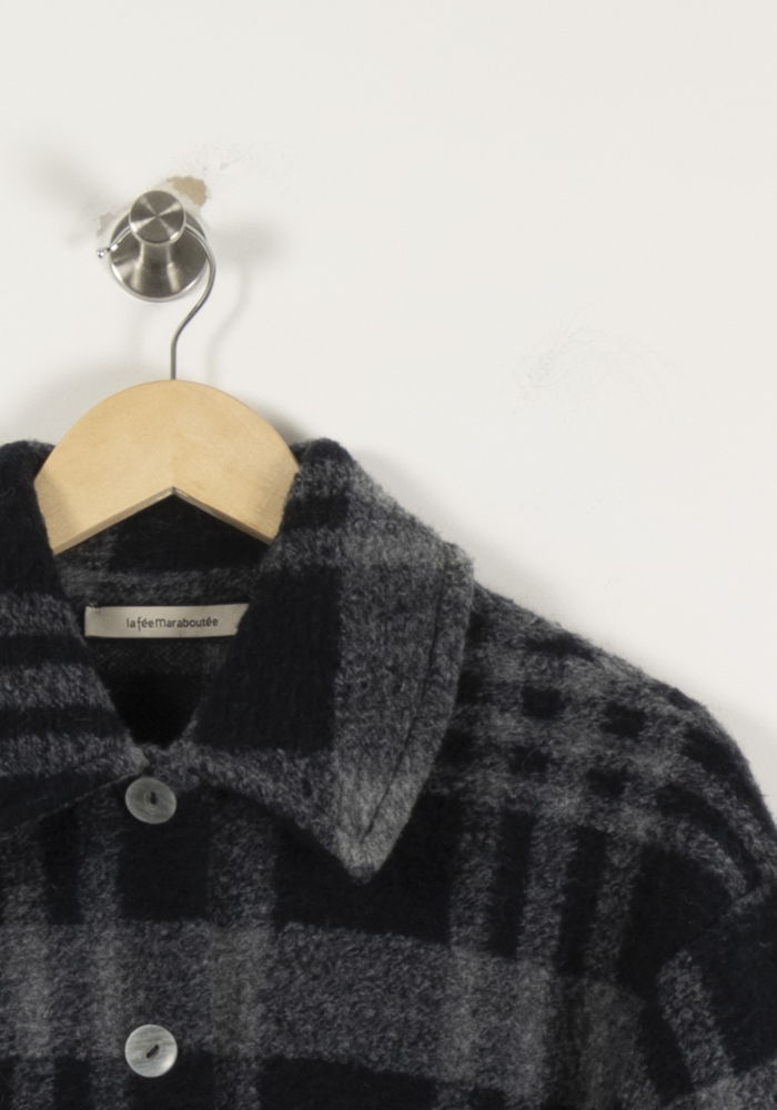 Veste Noire et Grise - Taille M/38 de la marque La Fée Maraboutée | PARAD94347 - Vendu par Paradigme - Image 3