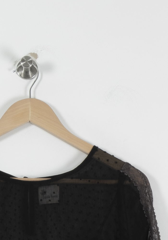 Robe Courte Noire - Taille M/38 de la marque Stella Forest | PARAD94349 - Vendu par Paradigme - Image 3