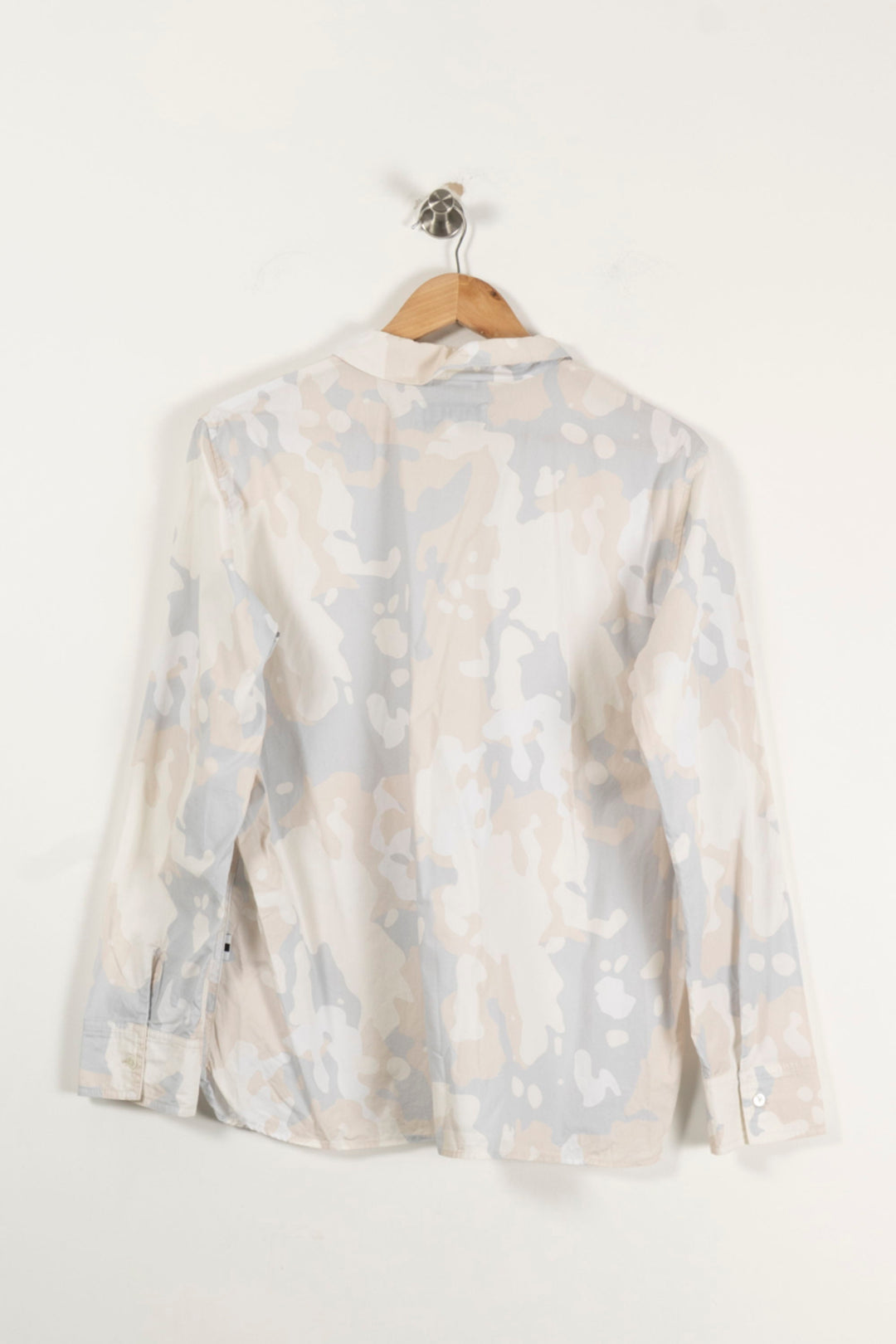 Chemise Camouflage Grise et Beige - Taille M/38 de la marque Aigle | PARAD94352 - Vendu par Paradigme - Image 4