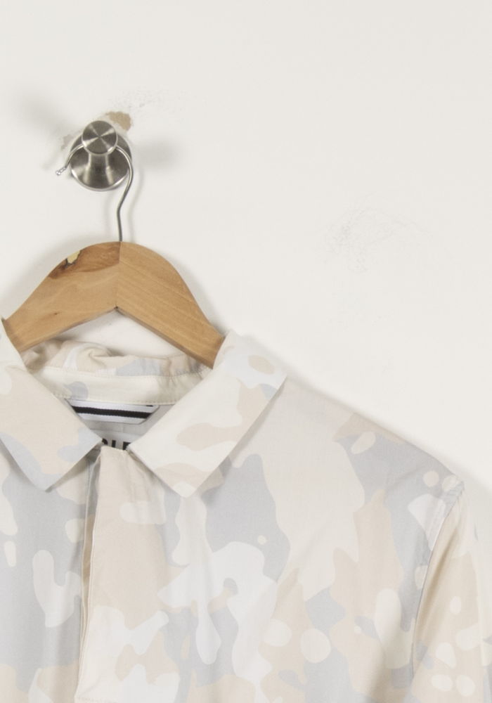 Chemise Camouflage Grise et Beige - Taille M/38 de la marque Aigle | PARAD94352 - Vendu par Paradigme - Image 3