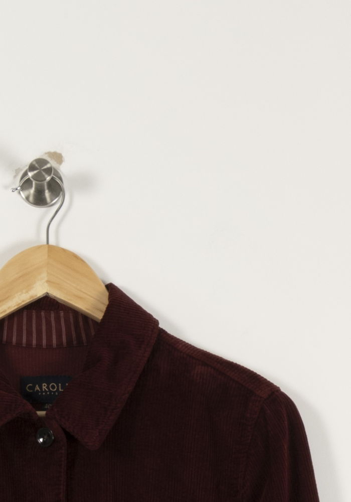 Veste Bordeaux - Taille L/40 de la marque Caroll | PARAD94357 - Vendu par Paradigme - Image 3