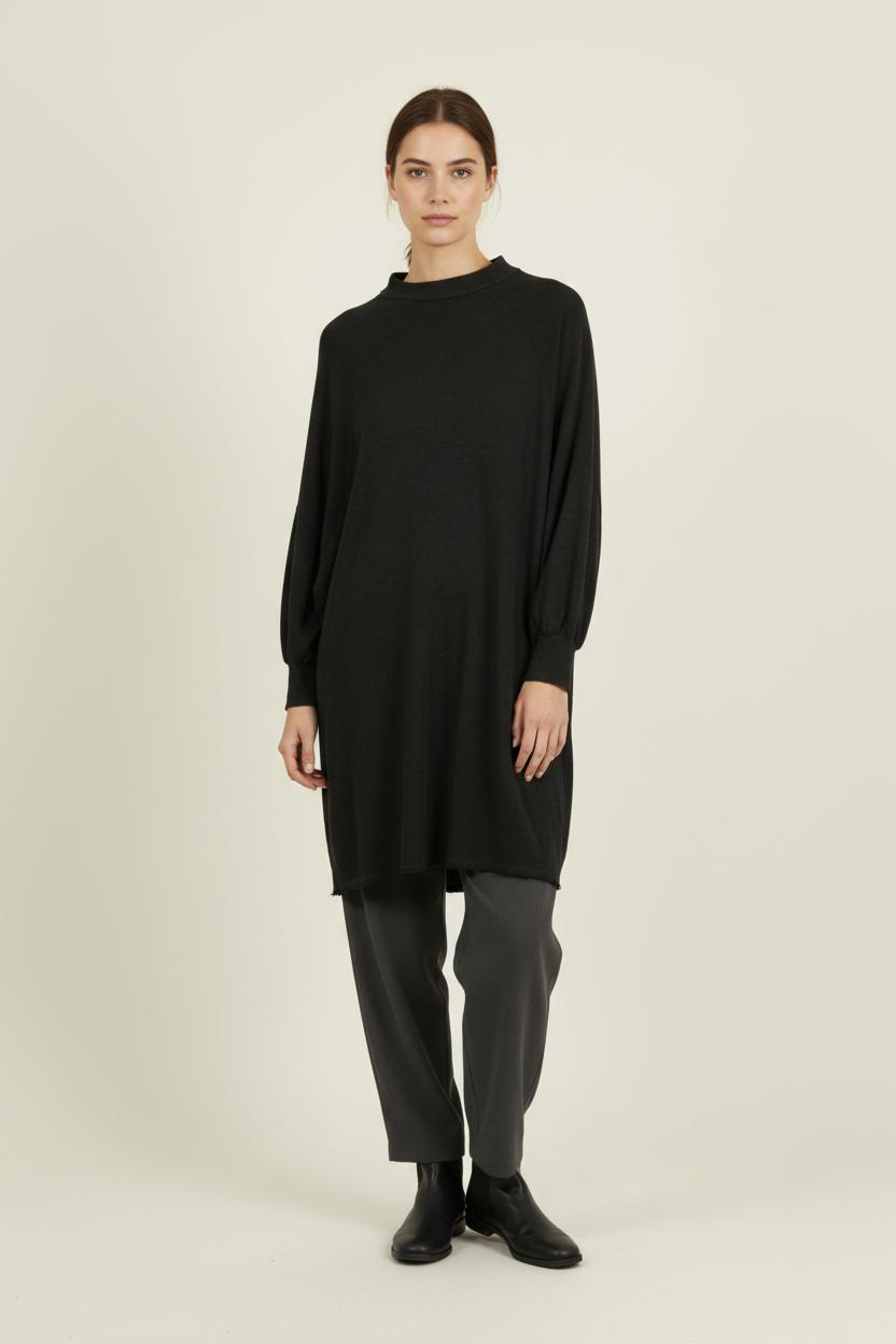 Robe Pull Noire - Taille T.U. de la marque American Vintage | PARAD94360 - Vendu par Paradigme - Image 1