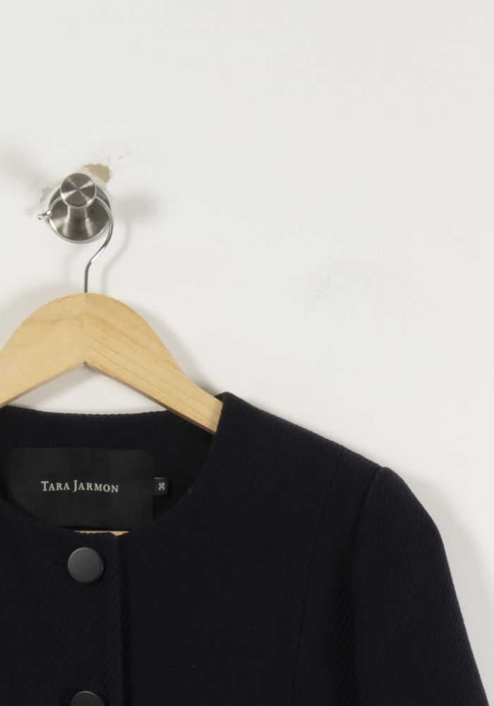 Manteau Bleu - Taille S/36 de la marque Tara Jarmon | PARAD94361 - Vendu par Paradigme - Image 3