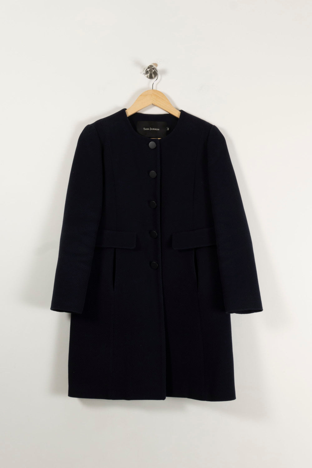 Manteau Bleu - Taille S/36 de la marque Tara Jarmon | PARAD94361 - Vendu par Paradigme - Image 2