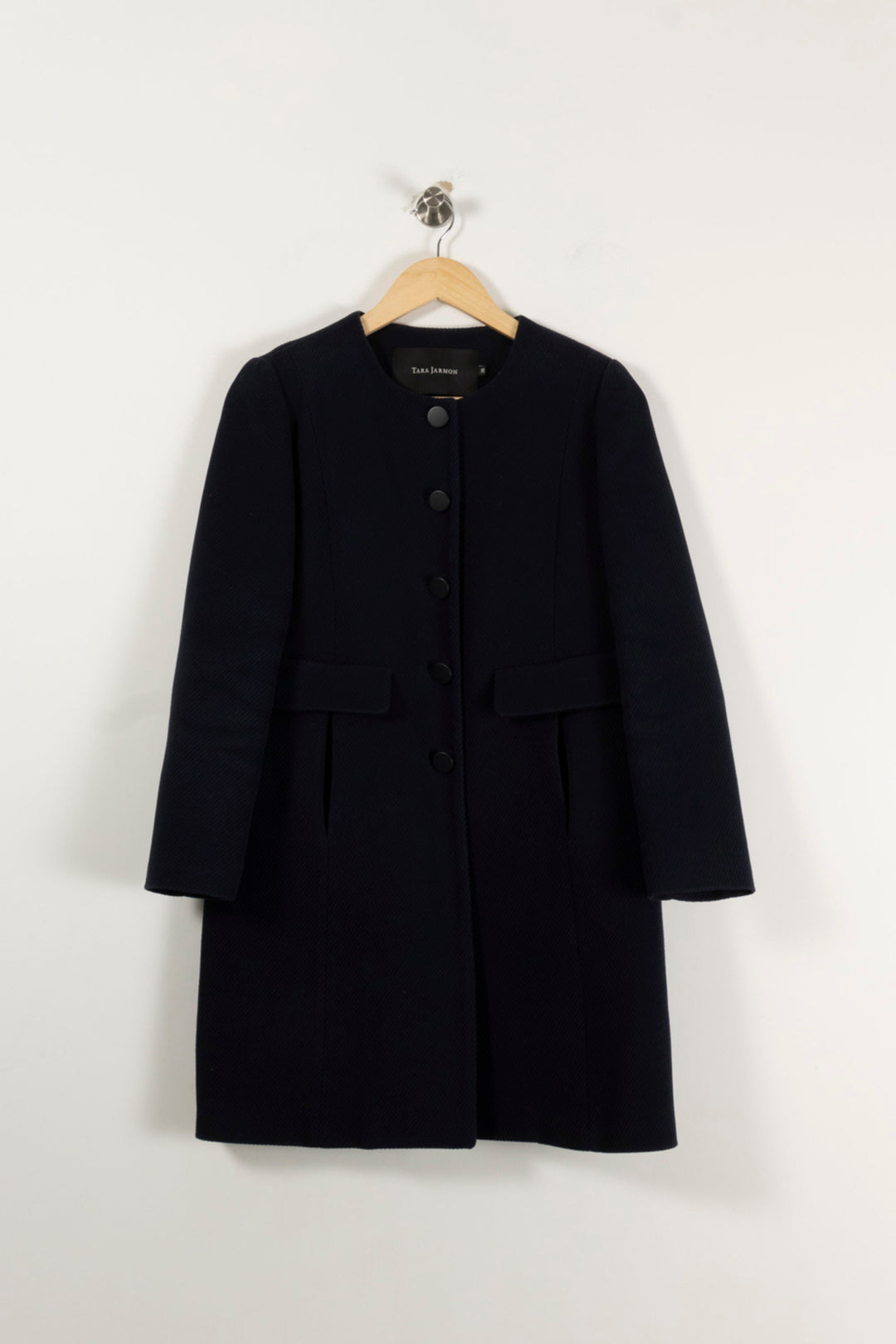 Manteau Bleu - Taille S/36 de la marque Tara Jarmon | PARAD94361 - Vendu par Paradigme - Image 2