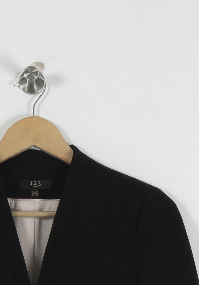 Veste Tailleur Noire - Taille S/36 de la marque Maison 123 | PARAD94363 - Vendu par Paradigme - Image 3