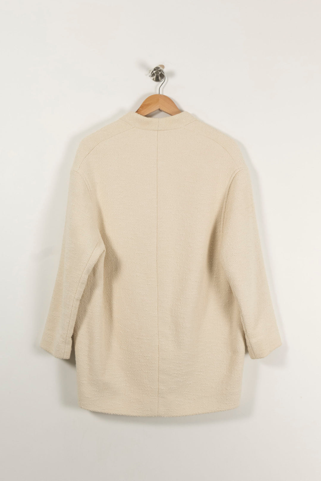 Veste en Tweed Écrue - Taille S/36 de la marque Maje | PARAD94366 - Vendu par Paradigme - Image 4