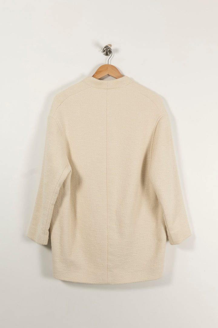 Veste en Tweed Écrue - Taille S/36 de la marque Maje | PARAD94366 - Vendu par Paradigme - Image 4