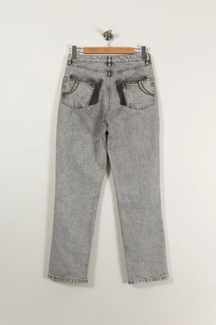 Jean Gris - Taille M/38 de la marque Maje | PARAD94369 - Vendu par Paradigme - Image 4