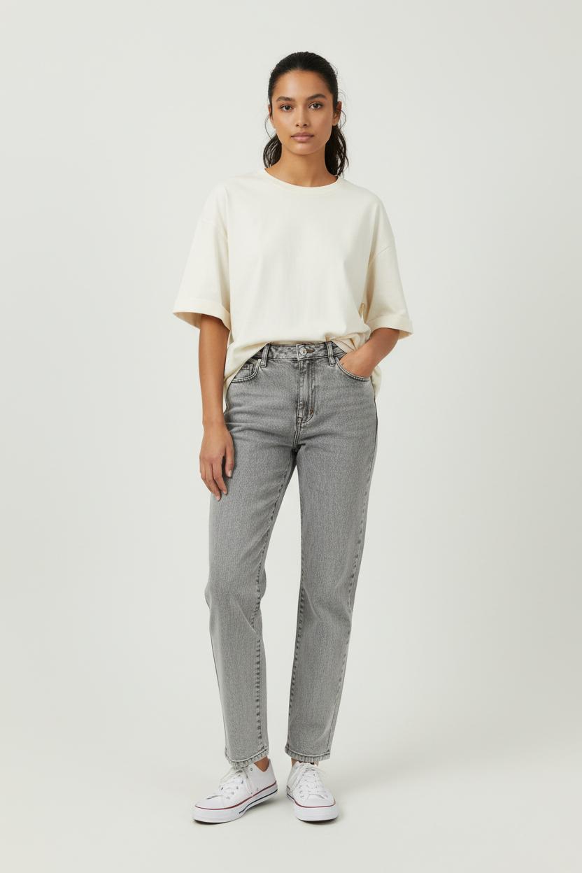 Jean Gris - Taille M/38 de la marque Maje | PARAD94369 - Vendu par Paradigme - Image 1