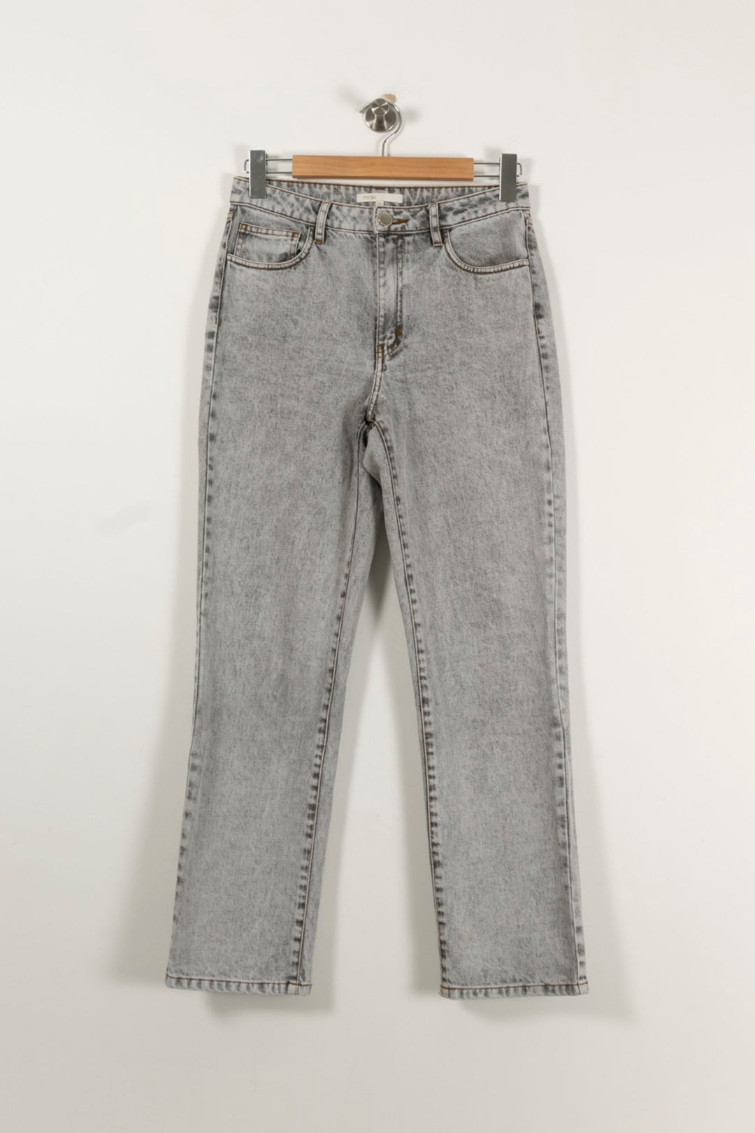 Jean Gris - Taille M/38 de la marque Maje | PARAD94369 - Vendu par Paradigme - Image 2