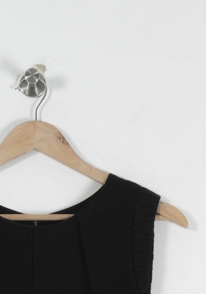 Robe Sans Manches Noire - Taille S/36 de la marque Sandro | PARAD94374 - Vendu par Paradigme - Image 3