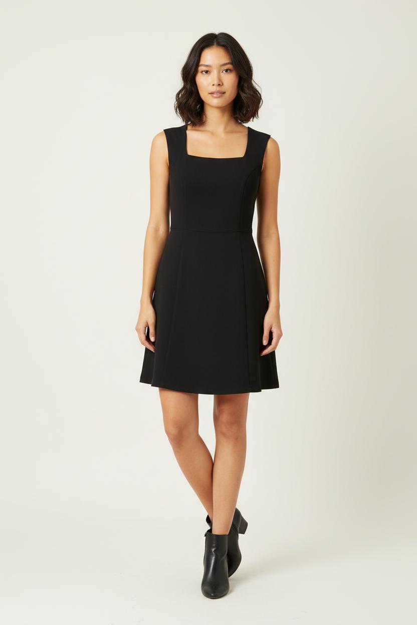 Robe Courte Noire - Taille S/36 de la marque Maje | PARAD94375 - Vendu par Paradigme - Image 1