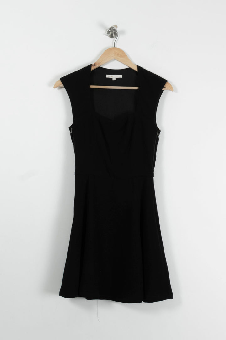 Robe Courte Noire - Taille S/36 de la marque Maje | PARAD94375 - Vendu par Paradigme - Image 2