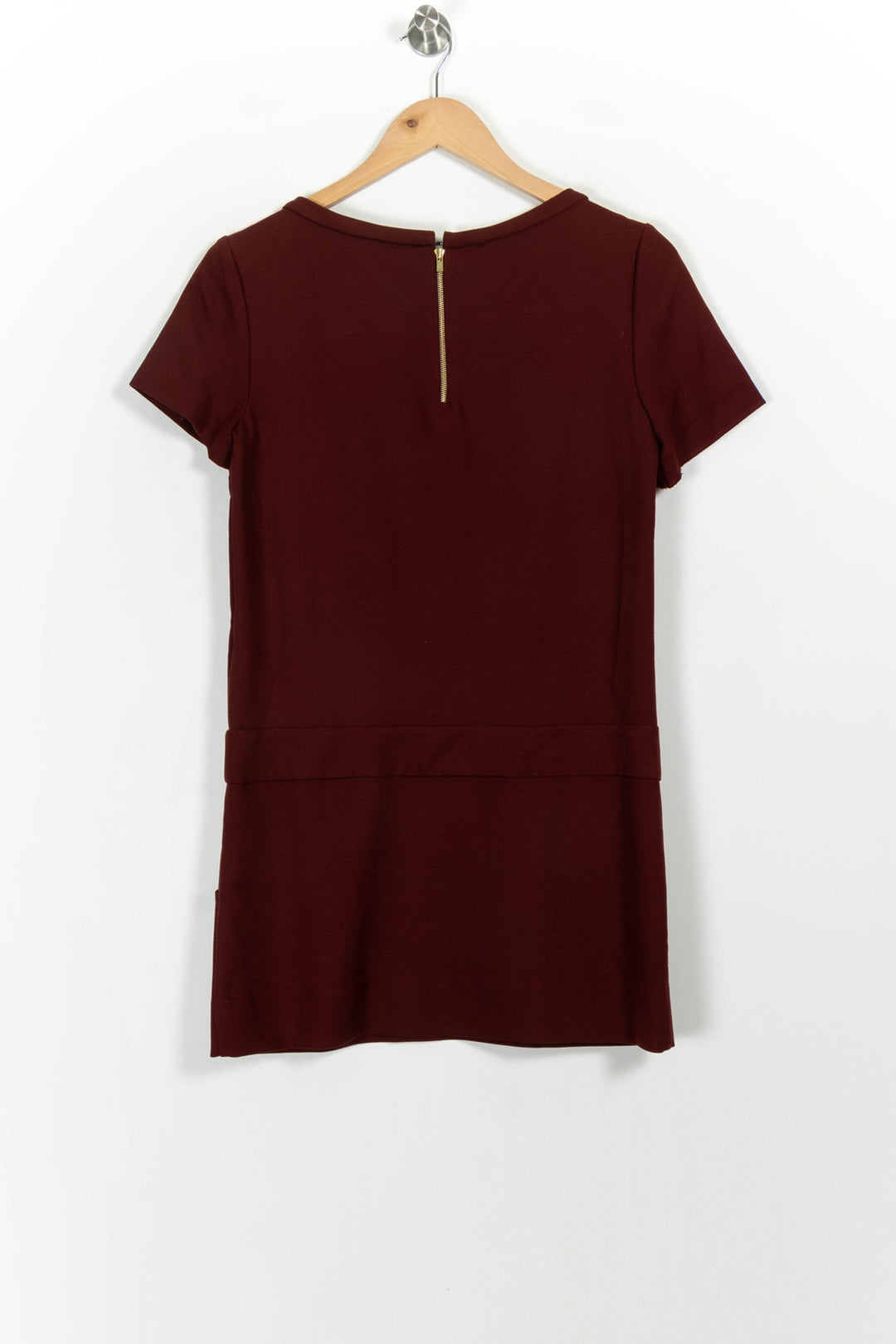 Robe Courte Bordeaux - Taille S/36 de la marque Maje | PARAD94376 - Vendu par Paradigme - Image 4