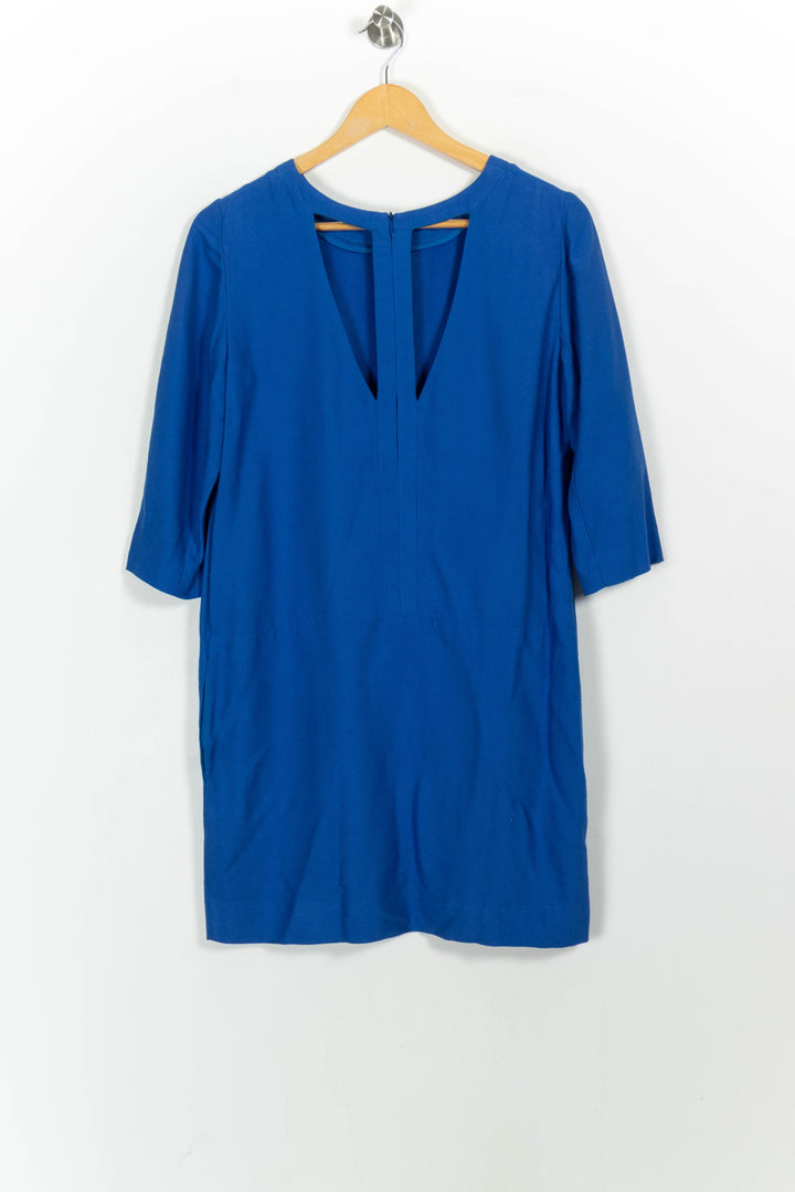 Robe Bleue - Taille S/36 de la marque Sandro | PARAD94377 - Vendu par Paradigme - Image 4