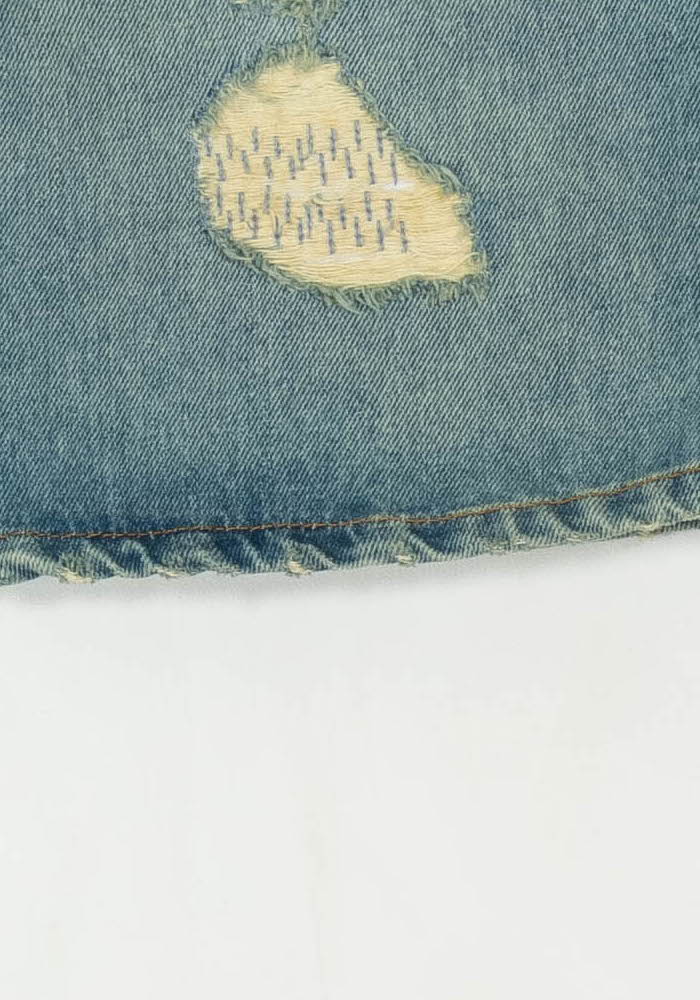 Jupe en Jean Bleue - Taille M/38 de la marque Zadig&Voltaire | PARAD94384 - Vendu par Paradigme - Image 3