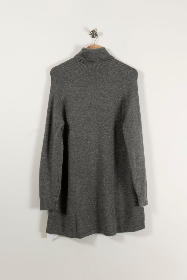Robe Pull Grise - Taille L/40 de la marque Grace & Mila | PARAD94386 - Vendu par Paradigme - Image 4