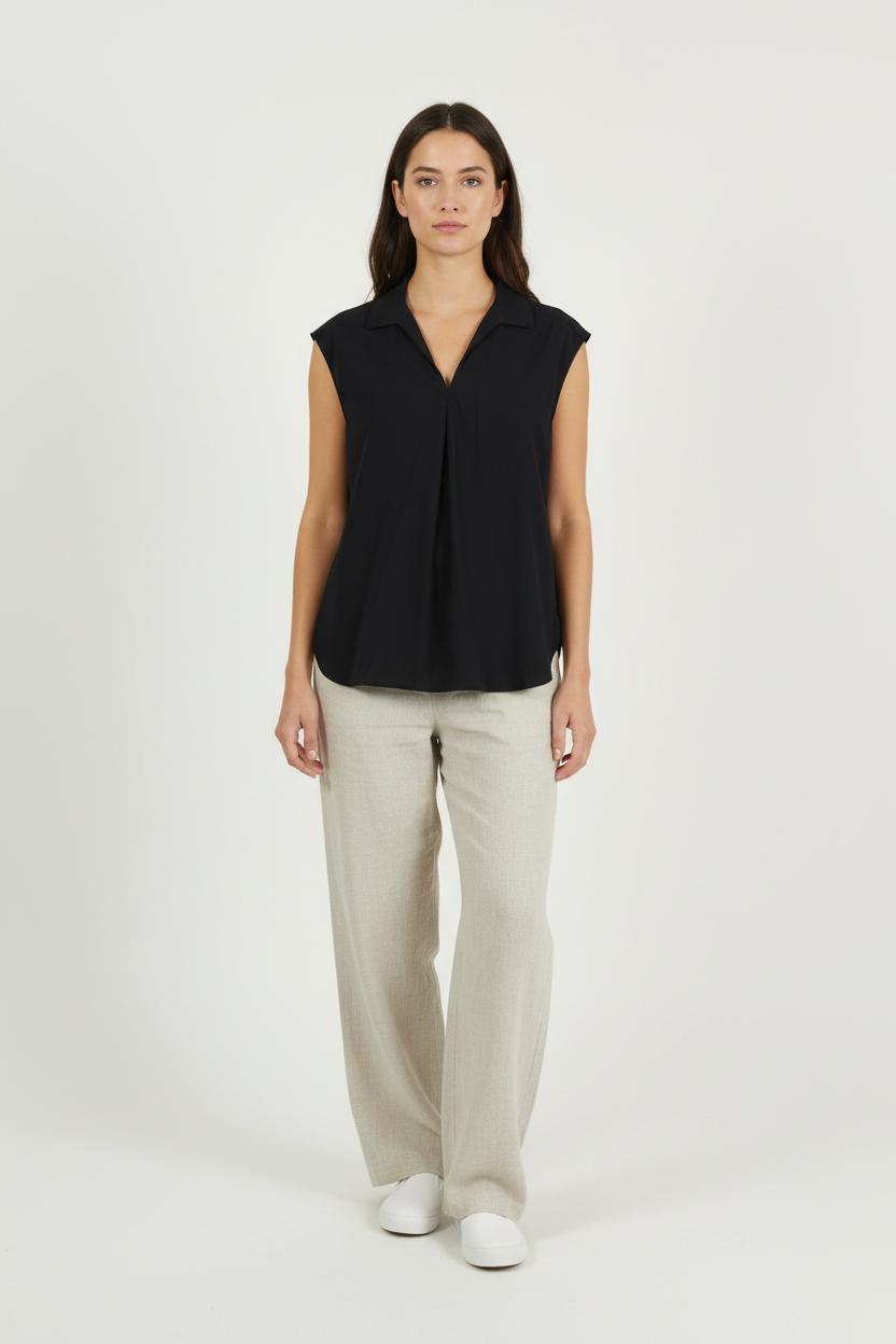 Blouse Sans Manches Bleue - Taille S/36 de la marque Comptoir des Cotonniers | PARAD94390 - Vendu par Paradigme - Image 1