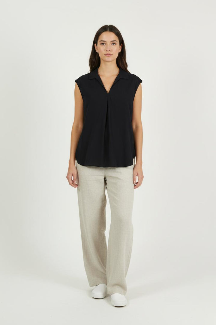 Blouse Sans Manches Bleue - Taille S/36 de la marque Comptoir des Cotonniers | PARAD94390 - Vendu par Paradigme - Image 1