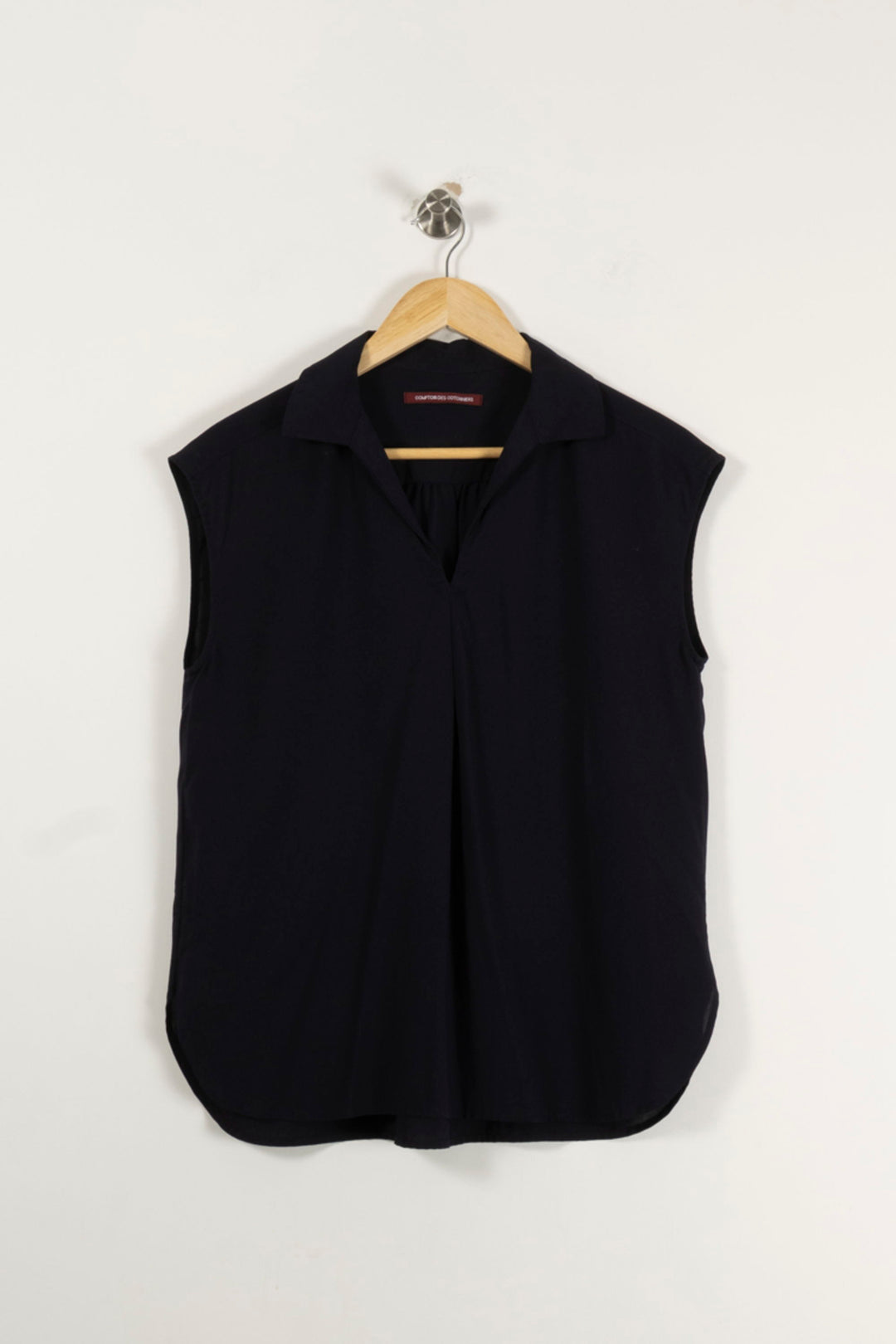 Blouse Sans Manches Bleue - Taille S/36 de la marque Comptoir des Cotonniers | PARAD94390 - Vendu par Paradigme - Image 2