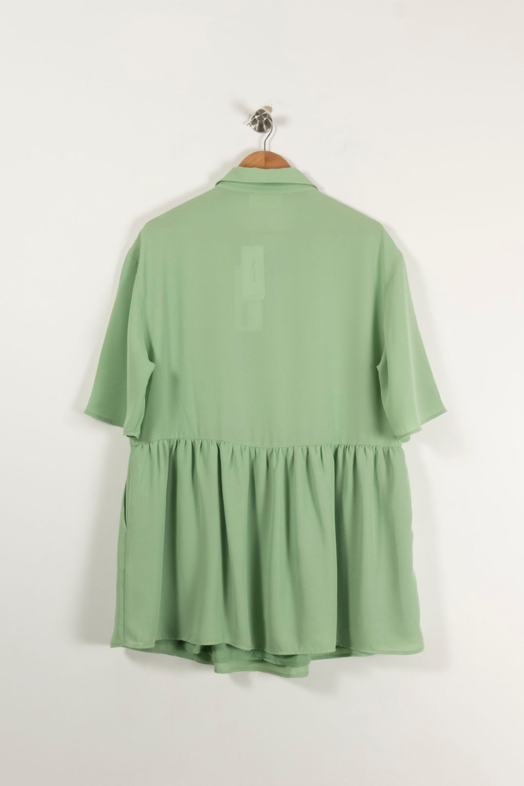 Robe Chemise Verte - Taille XS/34 de la marque American Vintage | PARAD94391 - Vendu par Paradigme - Image 4
