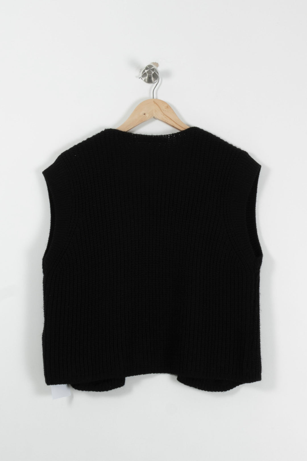 Gilet Noir - Taille M/38 de la marque La Fée Maraboutée | PARAD94399 - Vendu par Paradigme - Image 4