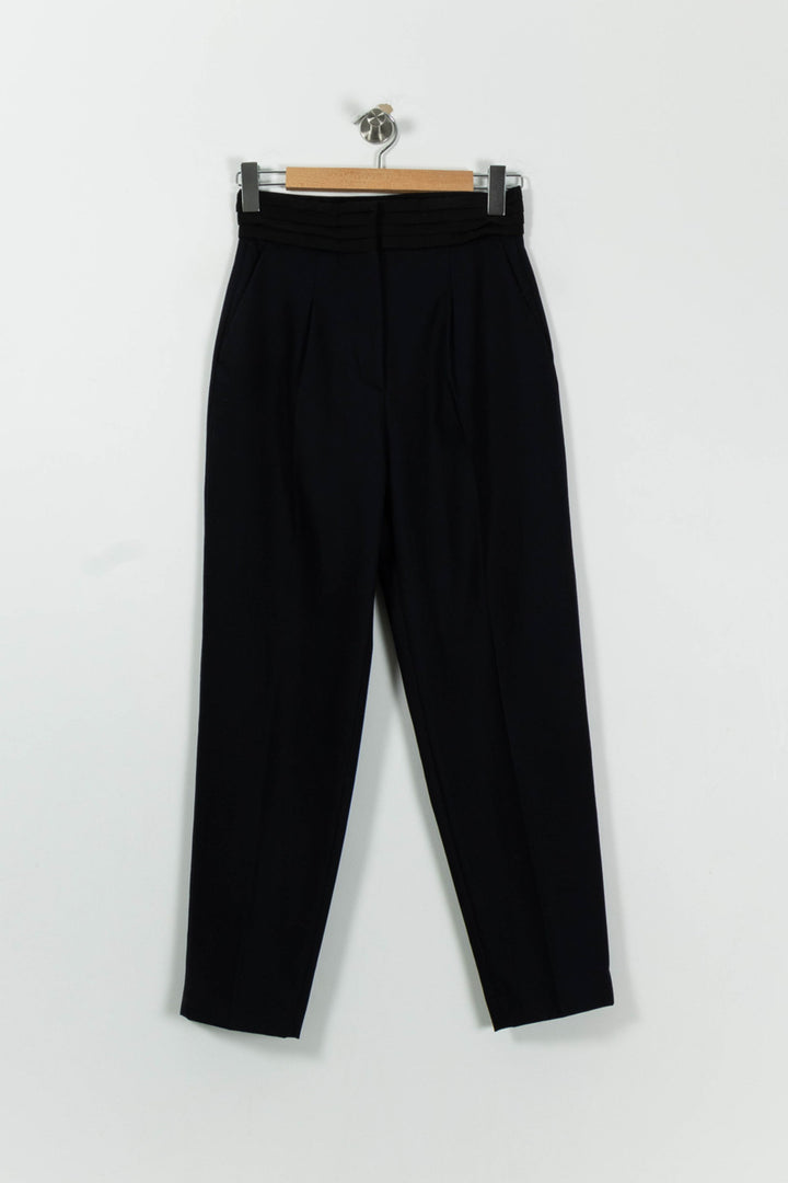 Pantalon Bleu - Taille S/36 de la marque Sandro | PARAD94406 - Vendu par Paradigme - Image 2