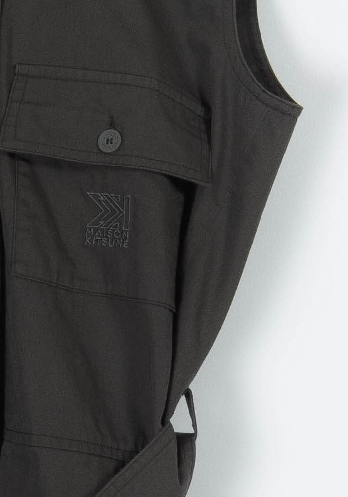 Combishort Vert Foncé - Taille S/36 de la marque Maison Kitsuné | PARAD94409 - Vendu par Paradigme - Image 3
