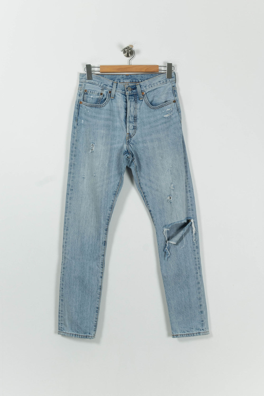 Jean Skinny Bleu - Taille S/36 de la marque Levi's | PARAD94410 - Vendu par Paradigme - Image 2