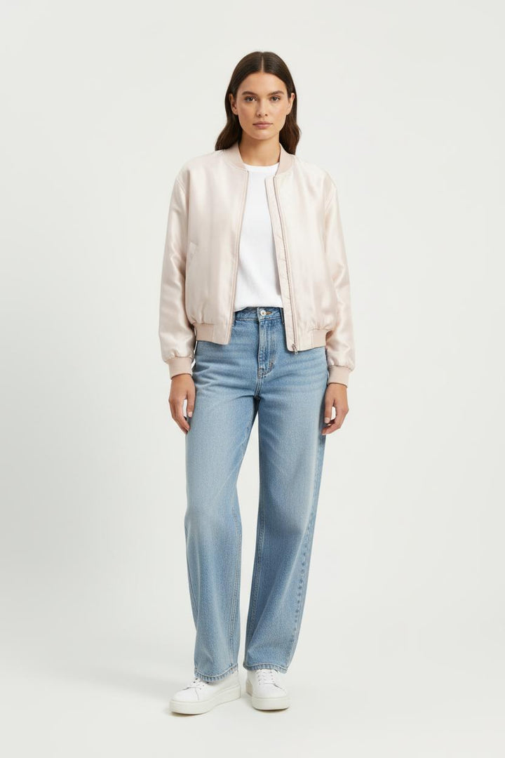 Bomber Rose - Taille L/40 de la marque La Fée Maraboutée | PARAD94412 - Vendu par Paradigme - Image 1