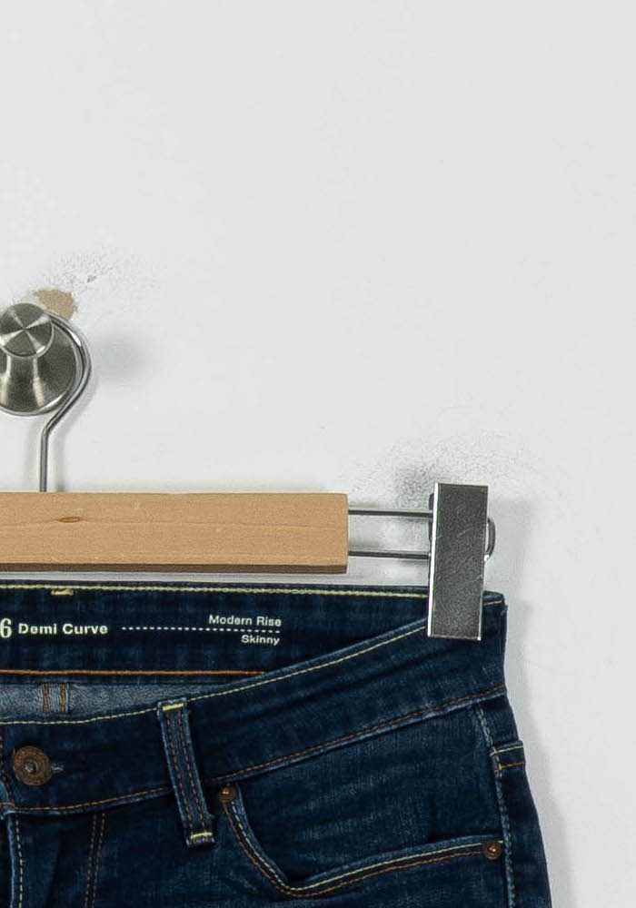 Jean Skinny Bleu - Taille XS/34 de la marque Levi's | PARAD94413 - Vendu par Paradigme - Image 3