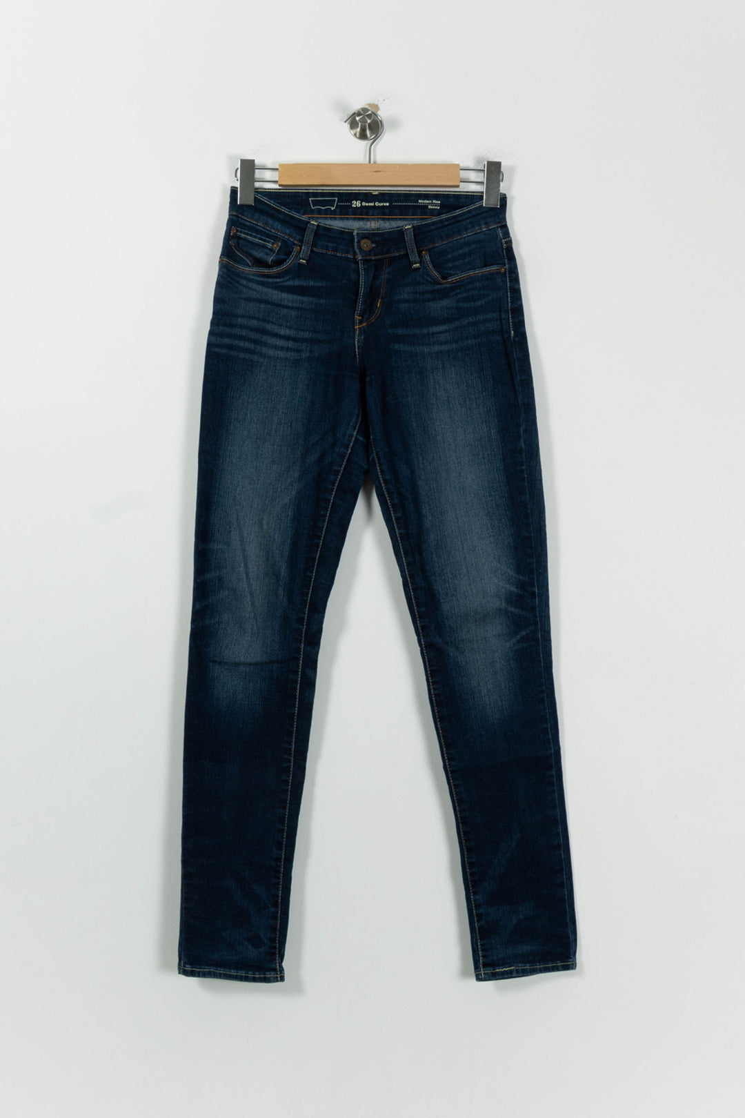 Jean Skinny Bleu - Taille XS/34 de la marque Levi's | PARAD94413 - Vendu par Paradigme - Image 2