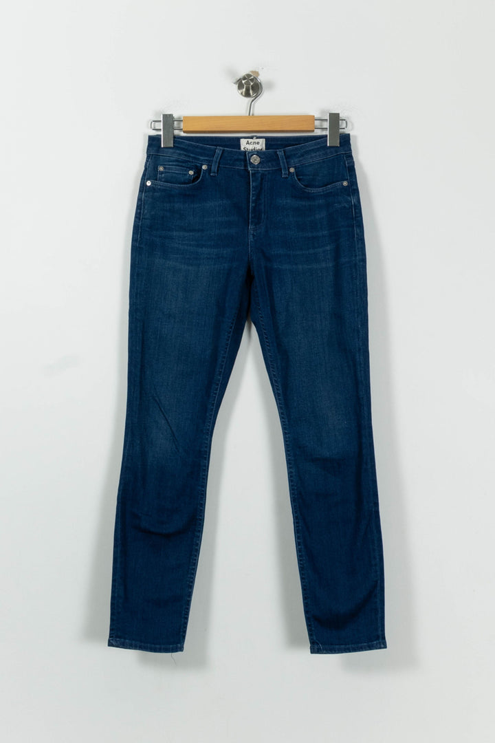 Jean Skinny Bleu - Taille M/38 de la marque Acne Studios | PARAD94419 - Vendu par Paradigme - Image 2