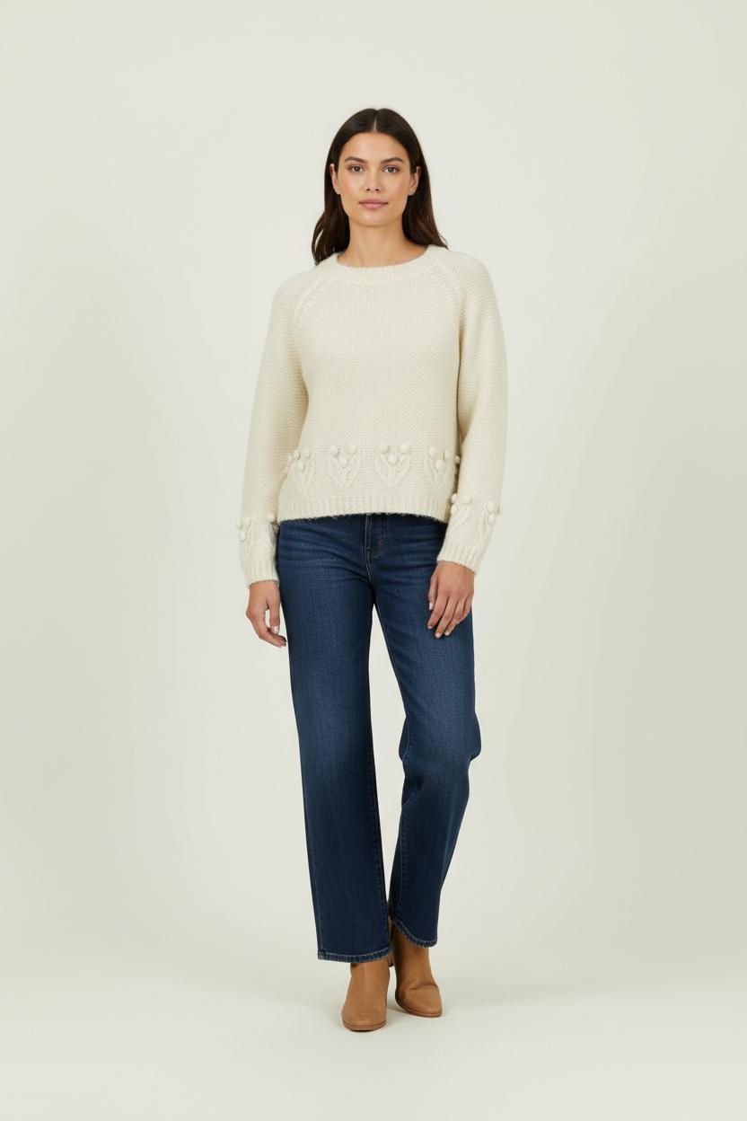 Pull Beige - Taille L/40 de la marque Grace & Mila | PARAD94421 - Vendu par Paradigme - Image 1