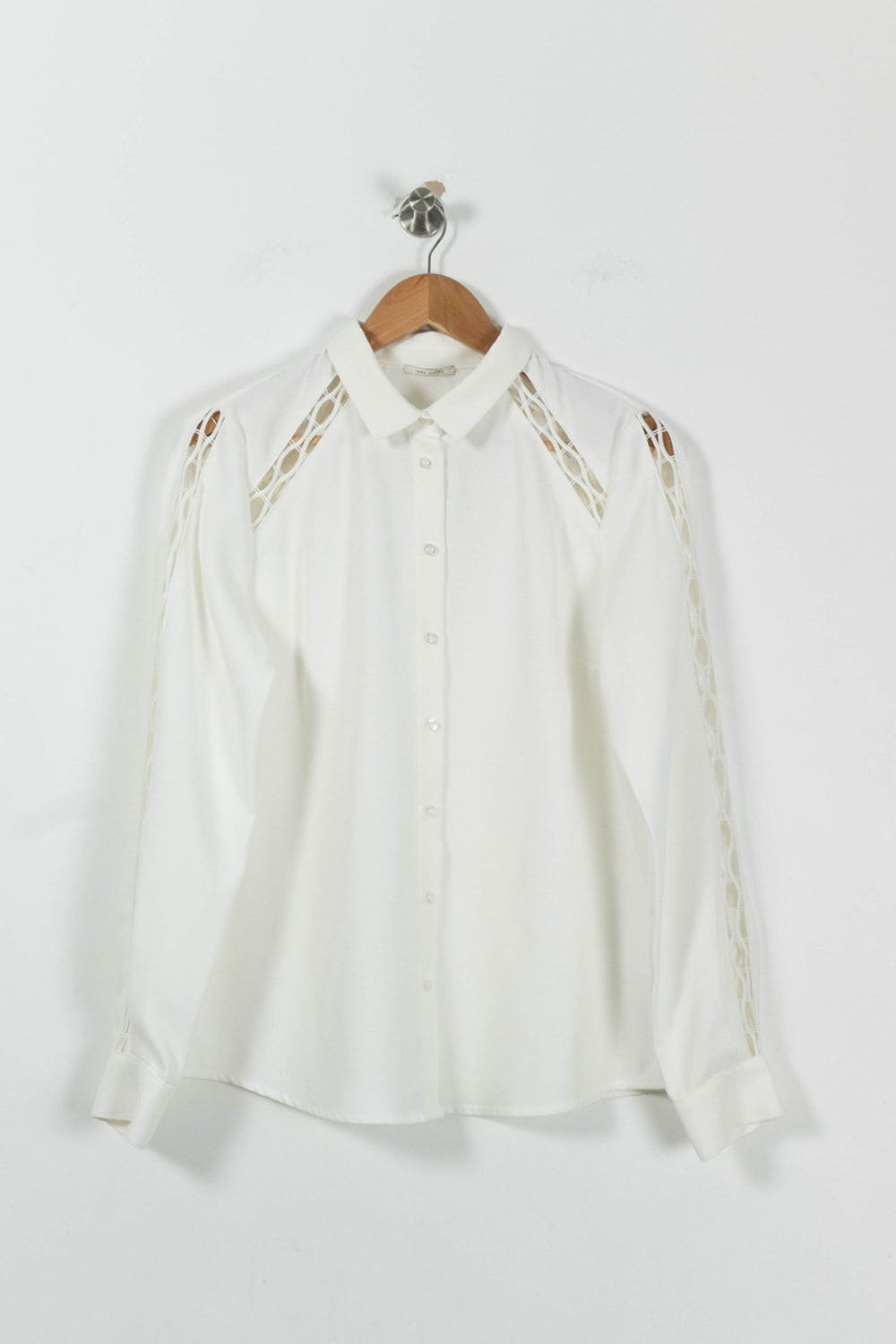 Chemise Blanche - Taille L/40 de la marque IKKS | PARAD94423 - Vendu par Paradigme - Image 2