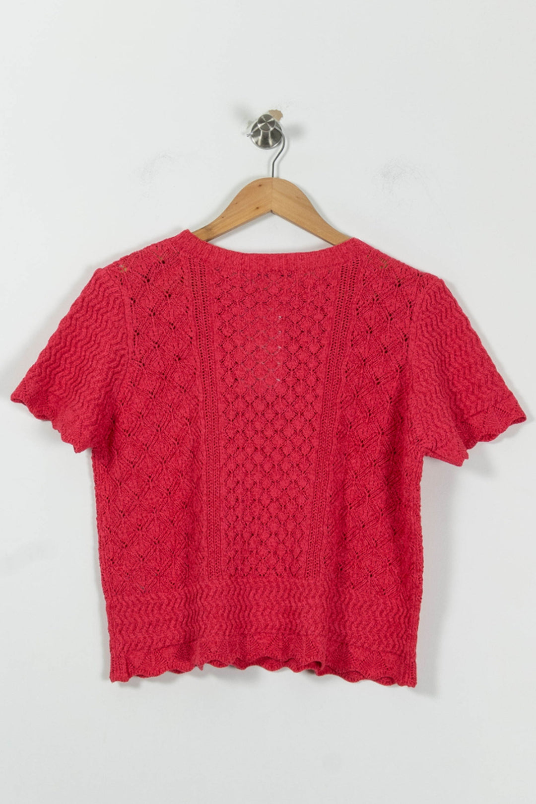 Pull Rose - Taille L/40 de la marque La Fée Maraboutée | PARAD94426 - Vendu par Paradigme - Image 4