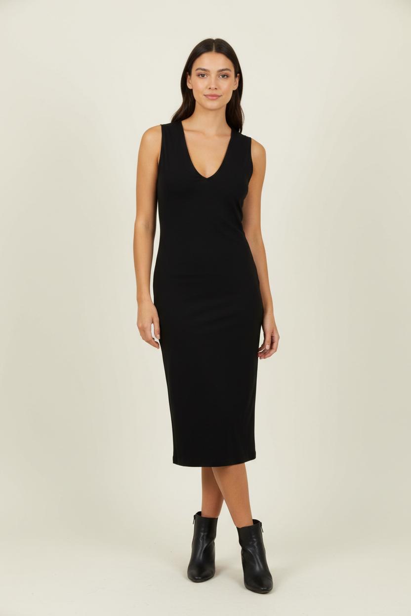 Robe Longue Noire - Taille S/36 de la marque Filippa K | PARAD94428 - Vendu par Paradigme - Image 1