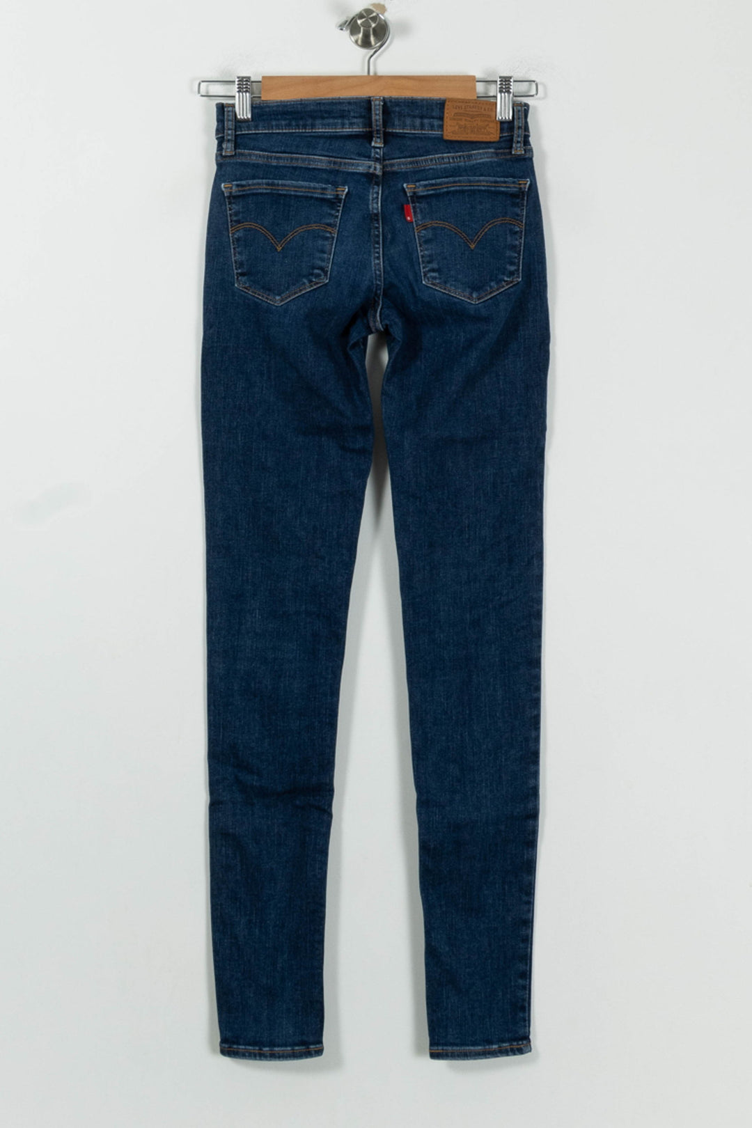 Jean Slim Bleu - Taille S/36 de la marque Levi's | PARAD94431 - Vendu par Paradigme - Image 4