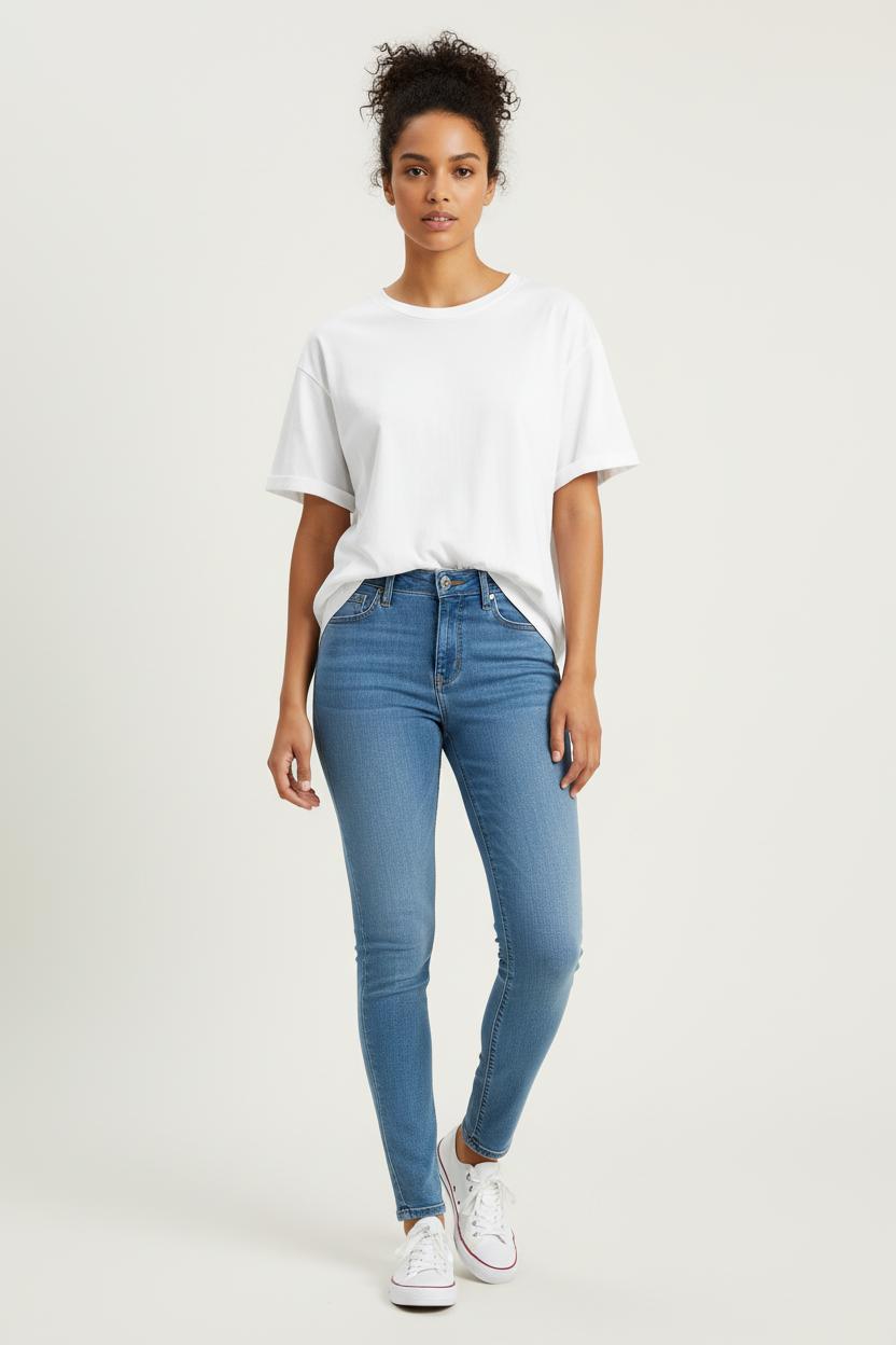 Jean Skinny Bleu - Taille XS/34 de la marque Levi's | PARAD94433 - Vendu par Paradigme - Image 1