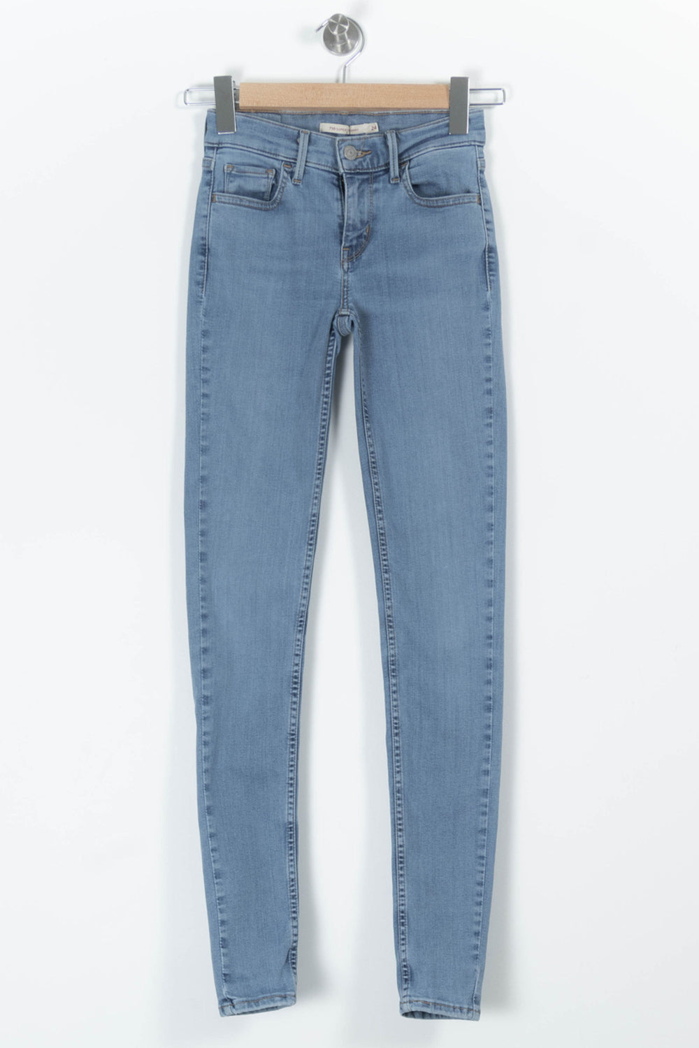 Jean Skinny Bleu - Taille XS/34 de la marque Levi's | PARAD94433 - Vendu par Paradigme - Image 2