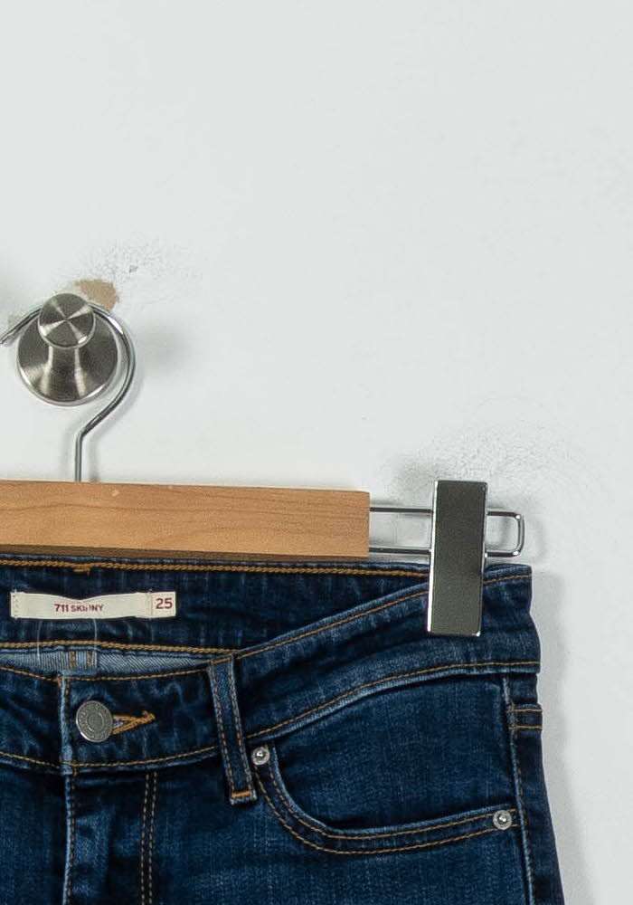 Jean Skinny Bleu - Taille XS/34 de la marque Levi's | PARAD94439 - Vendu par Paradigme - Image 3