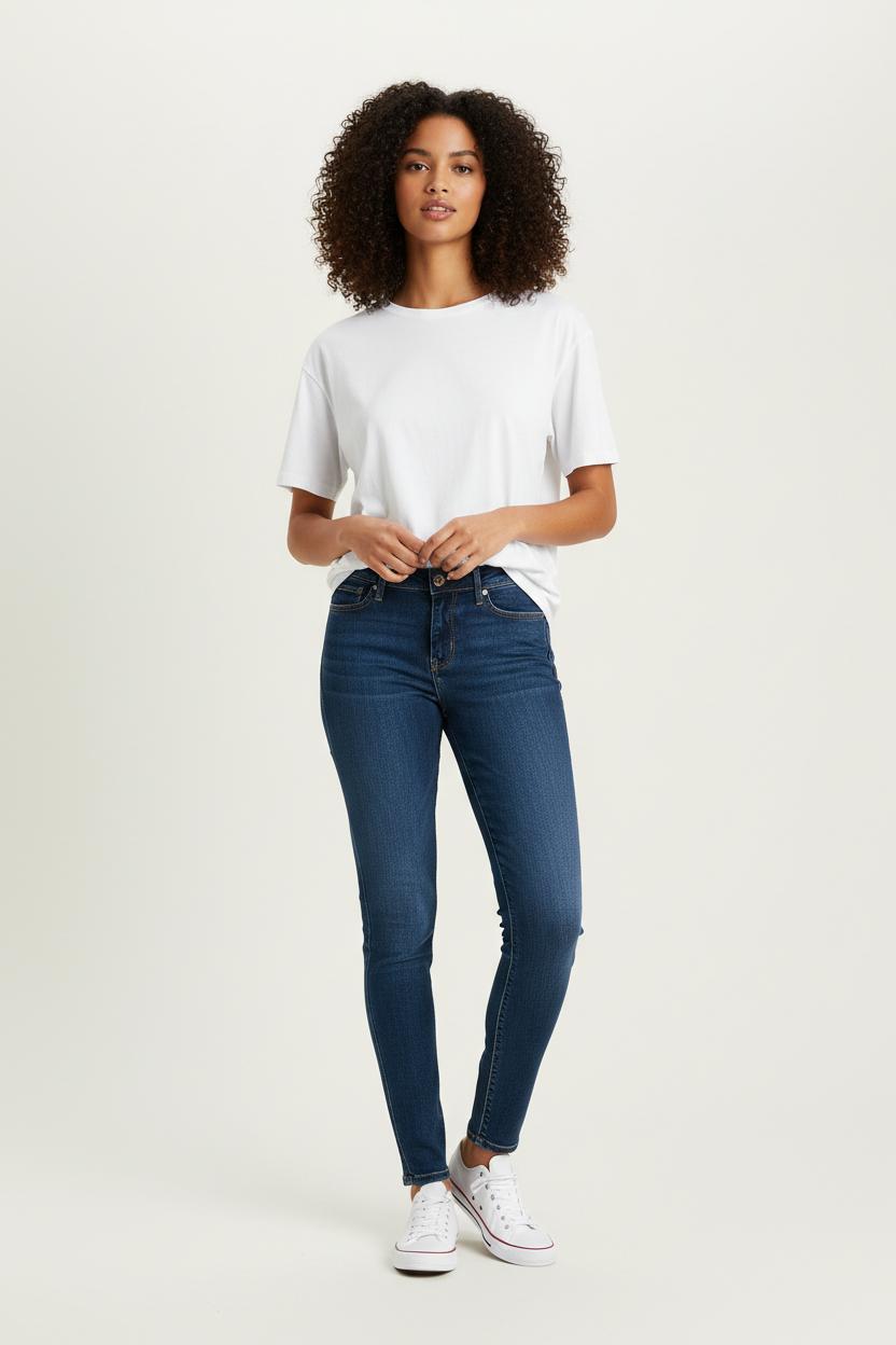 Jean Skinny Bleu - Taille XS/34 de la marque Levi's | PARAD94439 - Vendu par Paradigme - Image 1