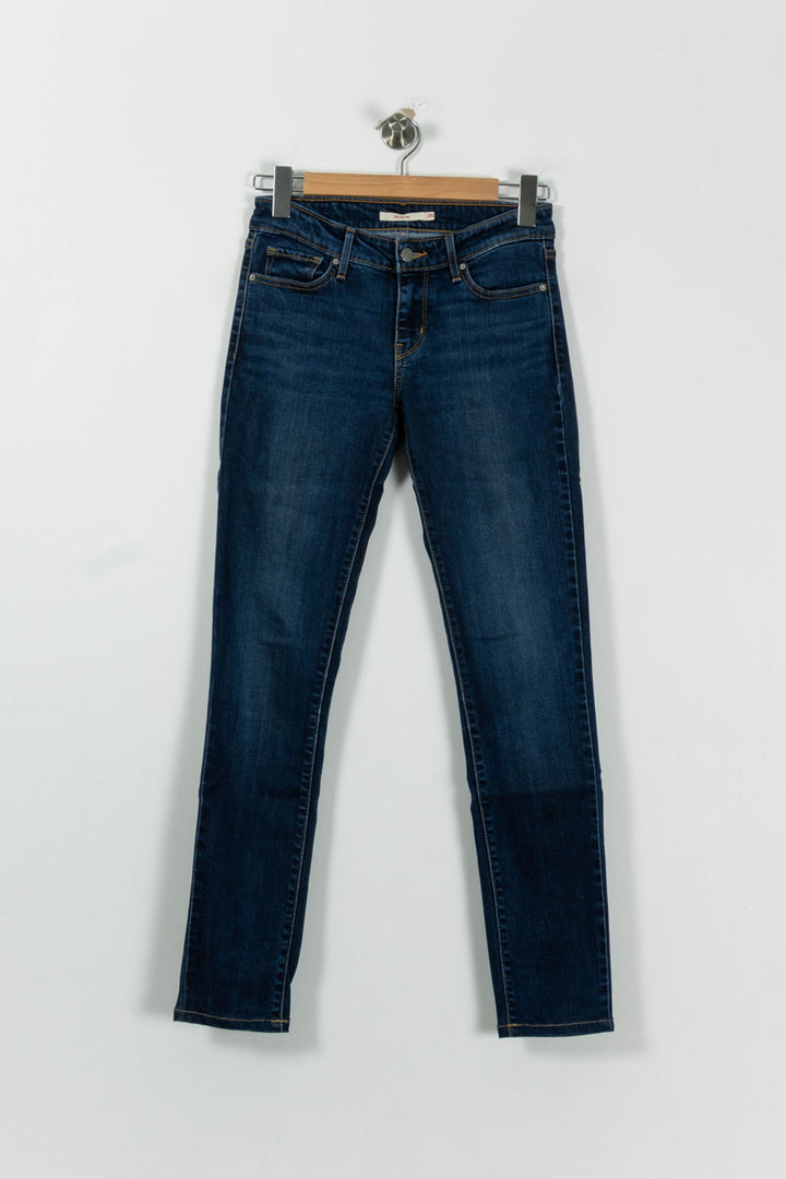 Jean Skinny Bleu - Taille XS/34 de la marque Levi's | PARAD94439 - Vendu par Paradigme - Image 2