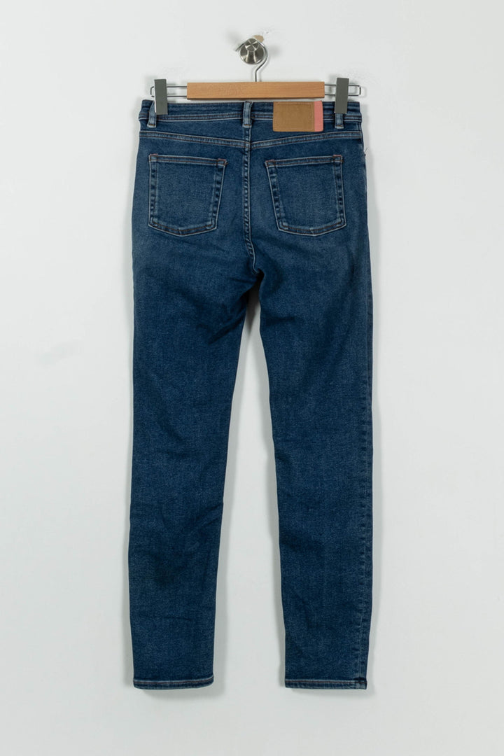 Jean Skinny Bleu - Taille M/38 de la marque Acne Studios | PARAD94443 - Vendu par Paradigme - Image 4