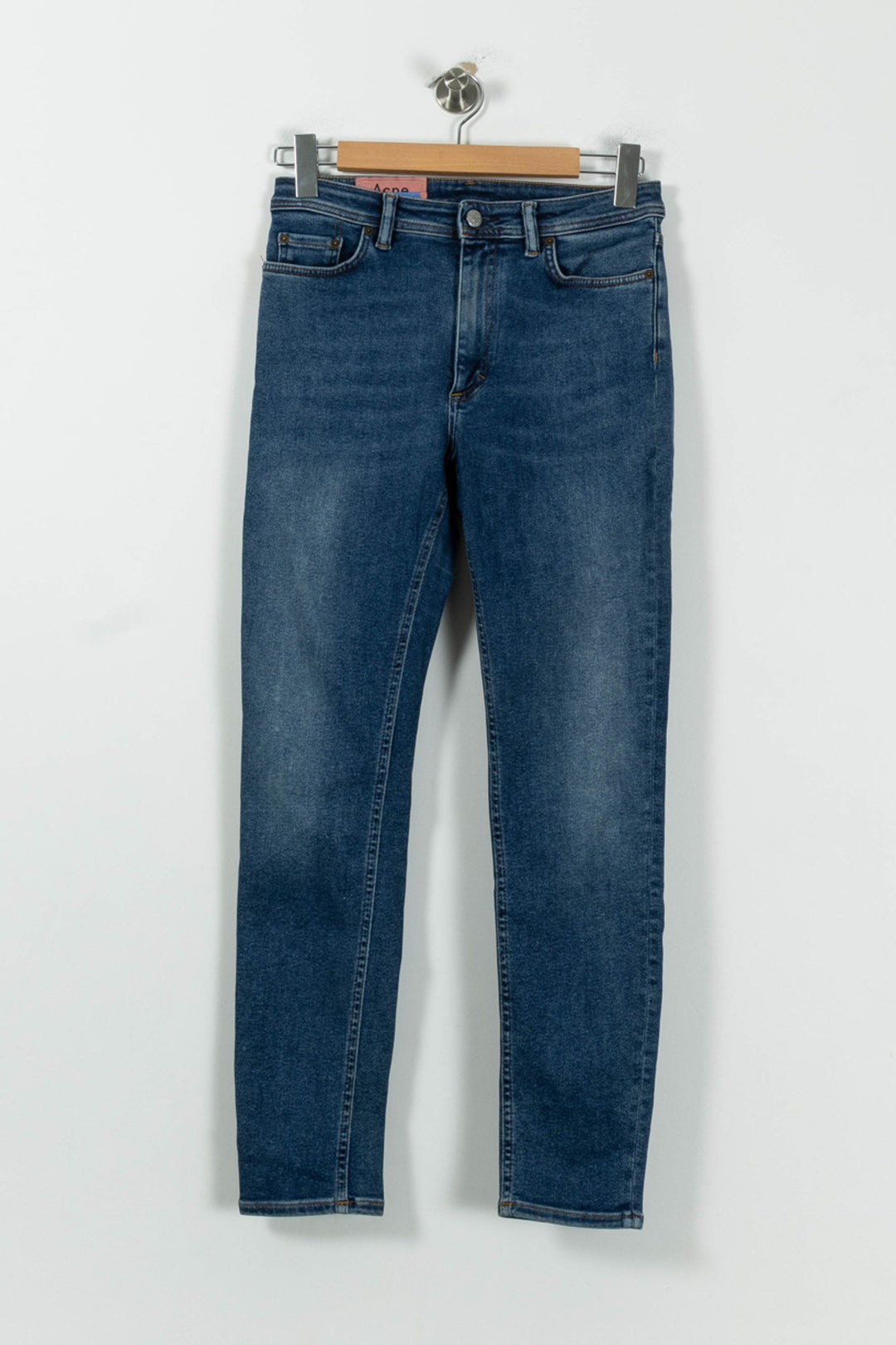 Jean Skinny Bleu - Taille M/38 de la marque Acne Studios | PARAD94443 - Vendu par Paradigme - Image 2