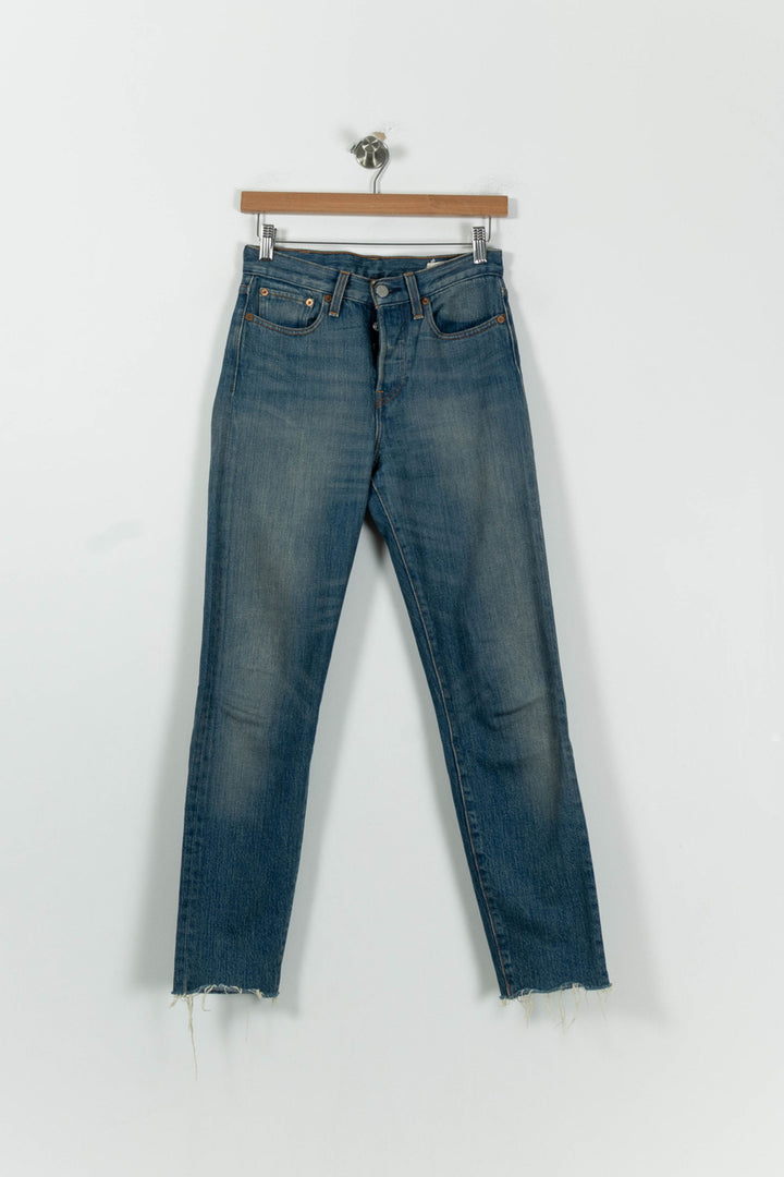 Jean Skinny Bleu - Taille XL/42 de la marque Levi's | PARAD94444 - Vendu par Paradigme - Image 2
